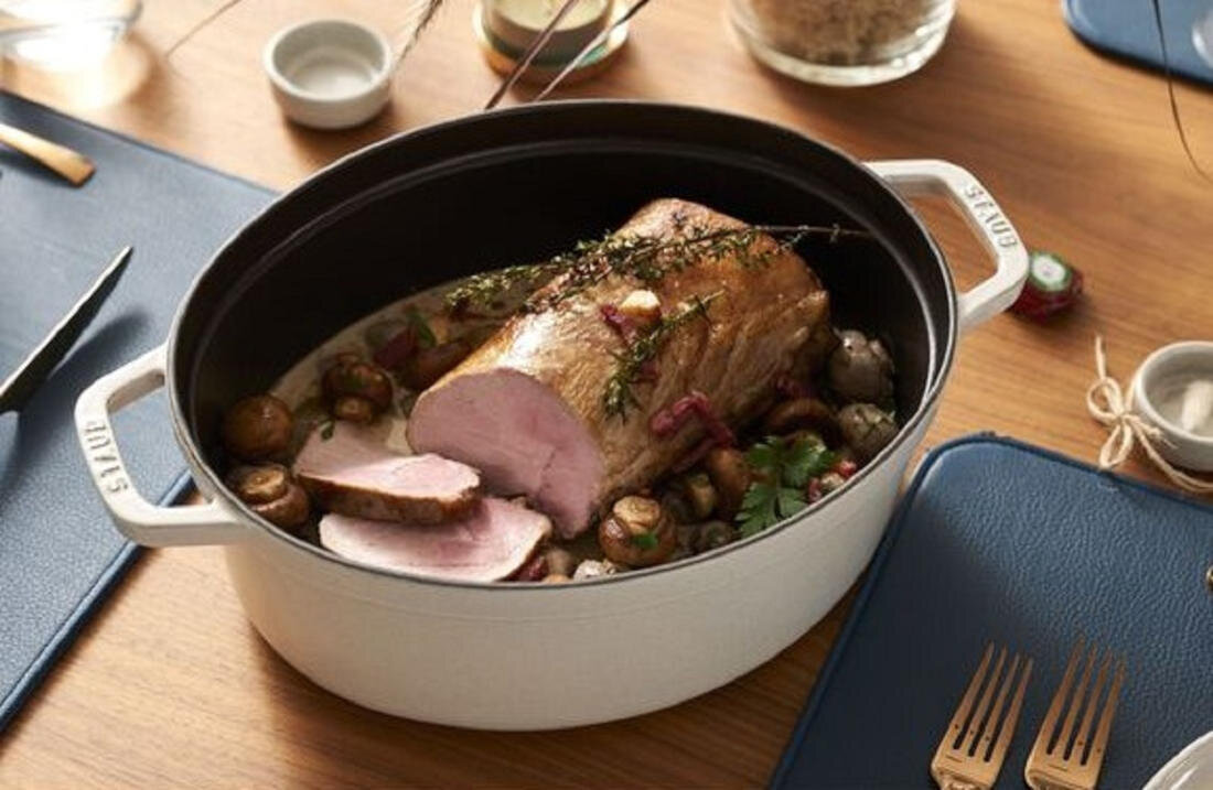 Garnek STAUB La Cocotte 40501-416-0 duza pojemnosc 5,5 l srednica 31 cm