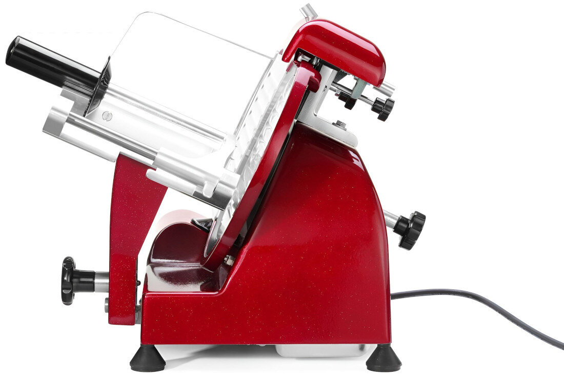 Krajalnica HENDI Profi Line 970294 szybko precyzyjnie moc 280 W grubosc ustawienia 0 - 15 mm