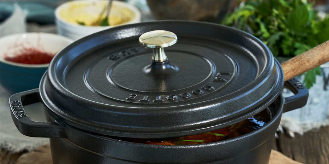 Garnek STAUB La Cocotte  40509-358-0 Zielony duza pojemnosc 5,5 l srednica 31 cm
