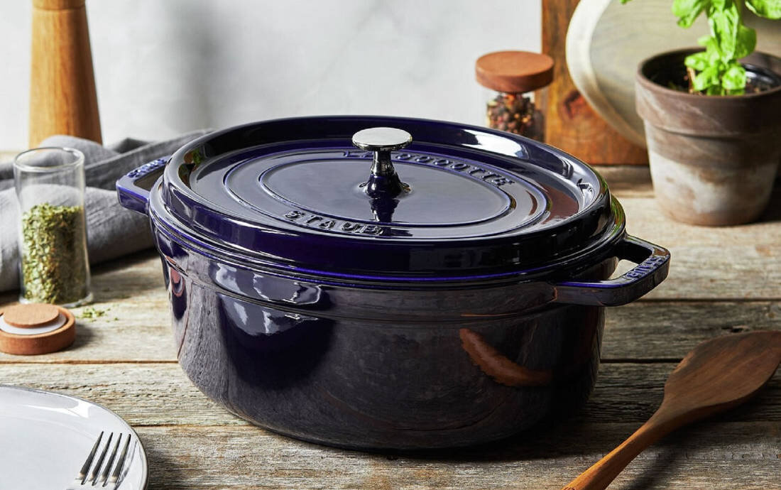 Garnek STAUB La Cocotte 31 cm duza pojemnosc 5,5 l srednica 31 cm