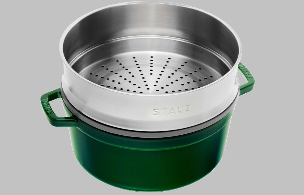 Garnek STAUB La Cocotte 40510-603-0 Zielony duza pojemnosc 5,5 l srednica 31 cm