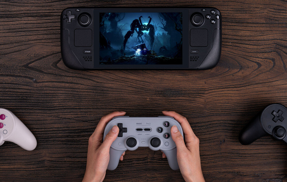 Kontroler 8BITDO Pro 2 Czarny podłączenie łączność kompatybilność