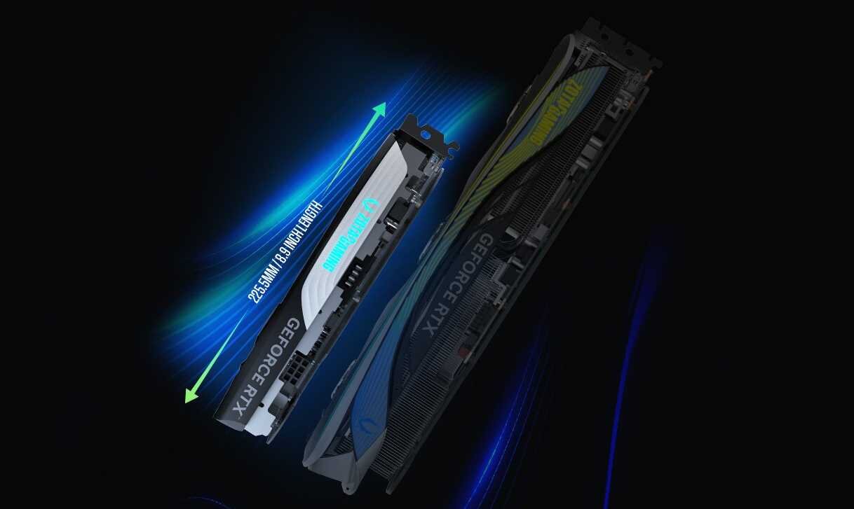 Karta graficzna ZOTAC Gaming GeForce RTX 4070 Gaming Twin Edge 12GB OC DLSS 3 - Karta graficzna