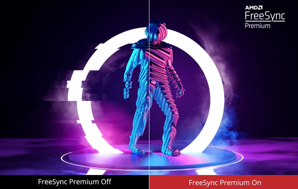 Monitor VIEWSONIC VX2418C (VS19012) synchronizacja obraz rozrywanie FreeSync