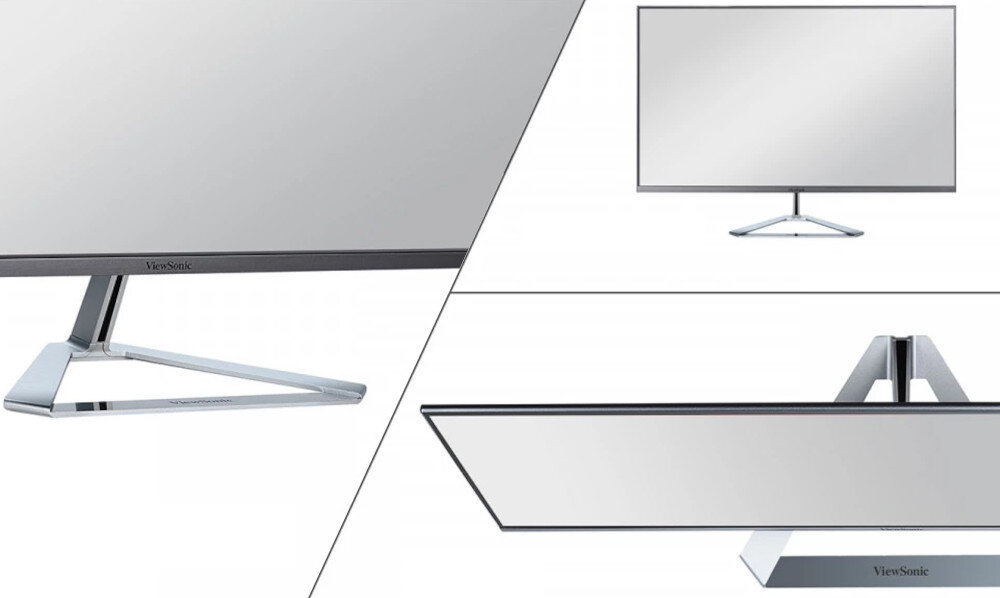 Monitor VIEWSONIC VX3276-2K-MHD-2 (VS17550) konstrukcja ramka grubość design wygląd