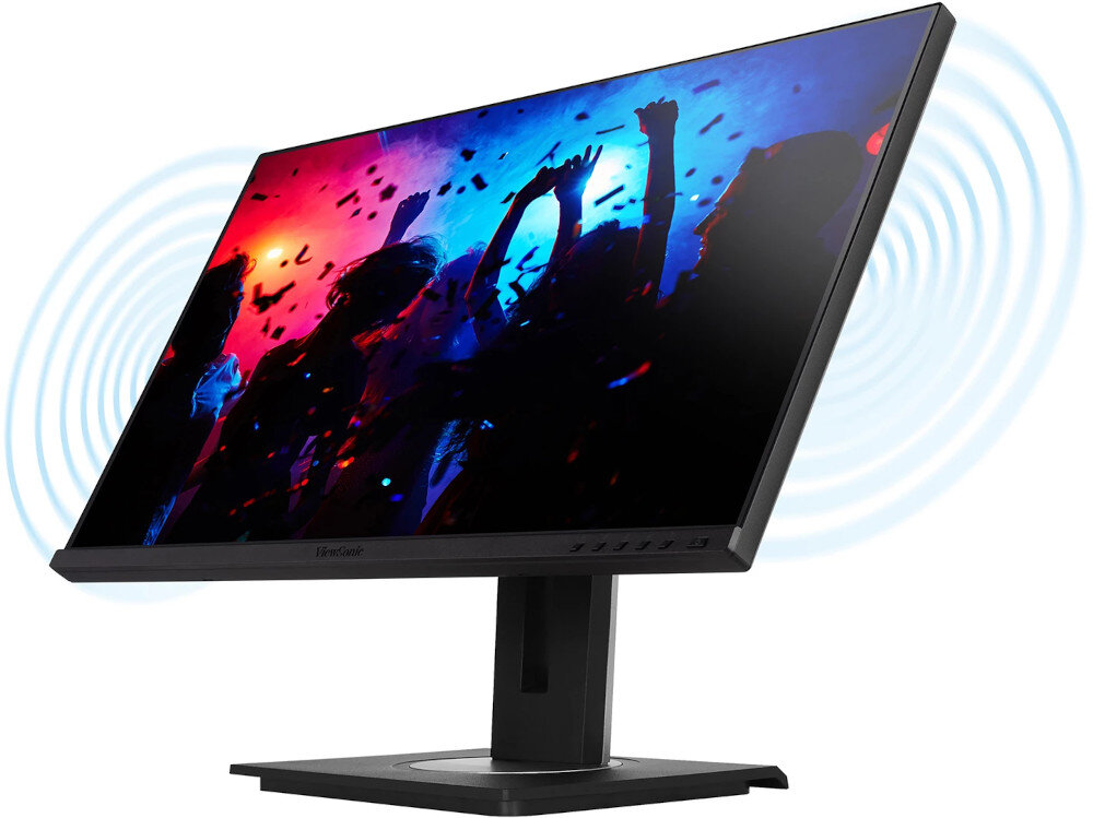 Monitor VIEWSONIC VG2456 (VS18086) głośniki dźwięk moc jakość audio