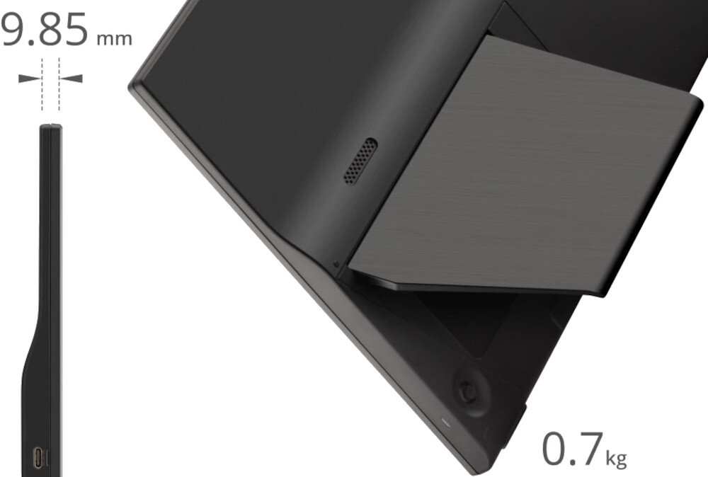 Monitor VIEWSONIC VA1655 (VS18172) obudowa konstrukcja materiał wykonanie etui