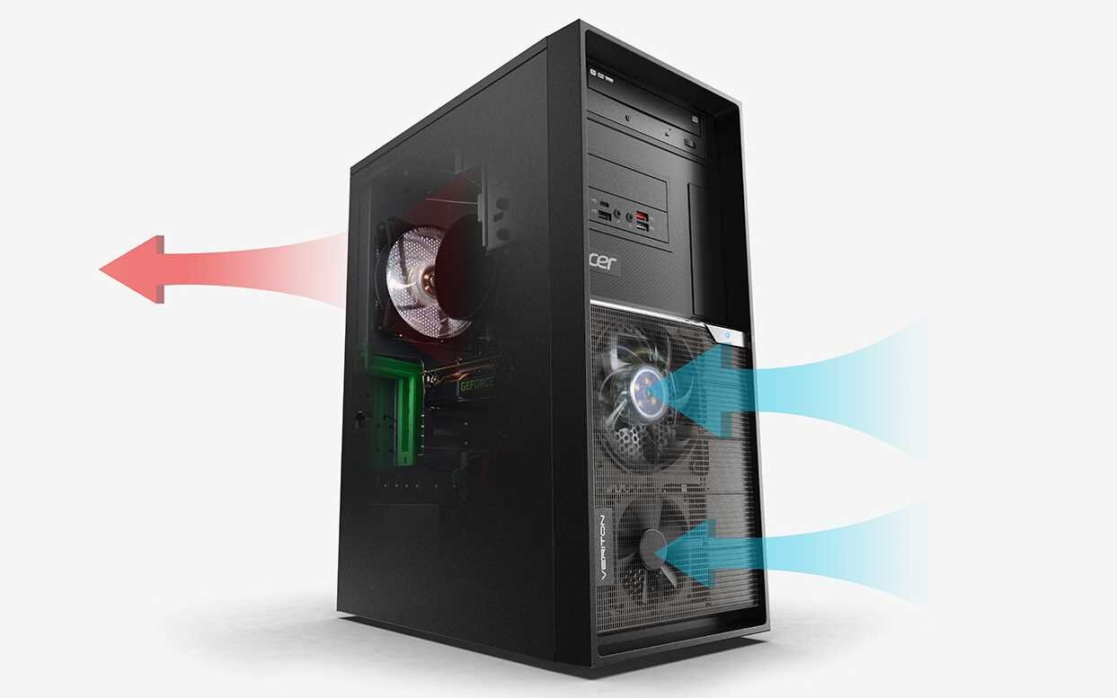 Komputer ACER Veriton K8 VK8-680G - chłodzenie