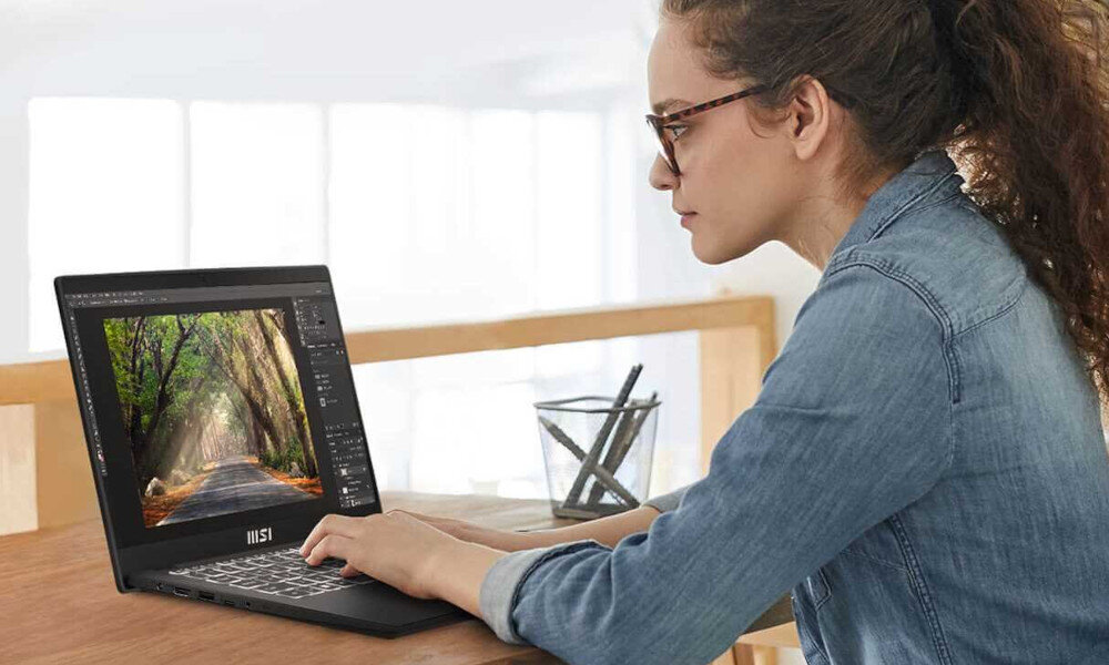 Laptop MSI Modern B7M-051PL pamięć RAM dysk pojemność