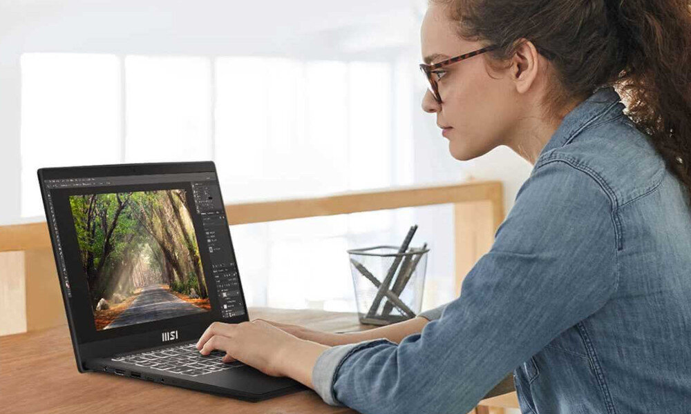 Laptop MSI Modern C11M-229PL pamięć RAM dysk pojemność