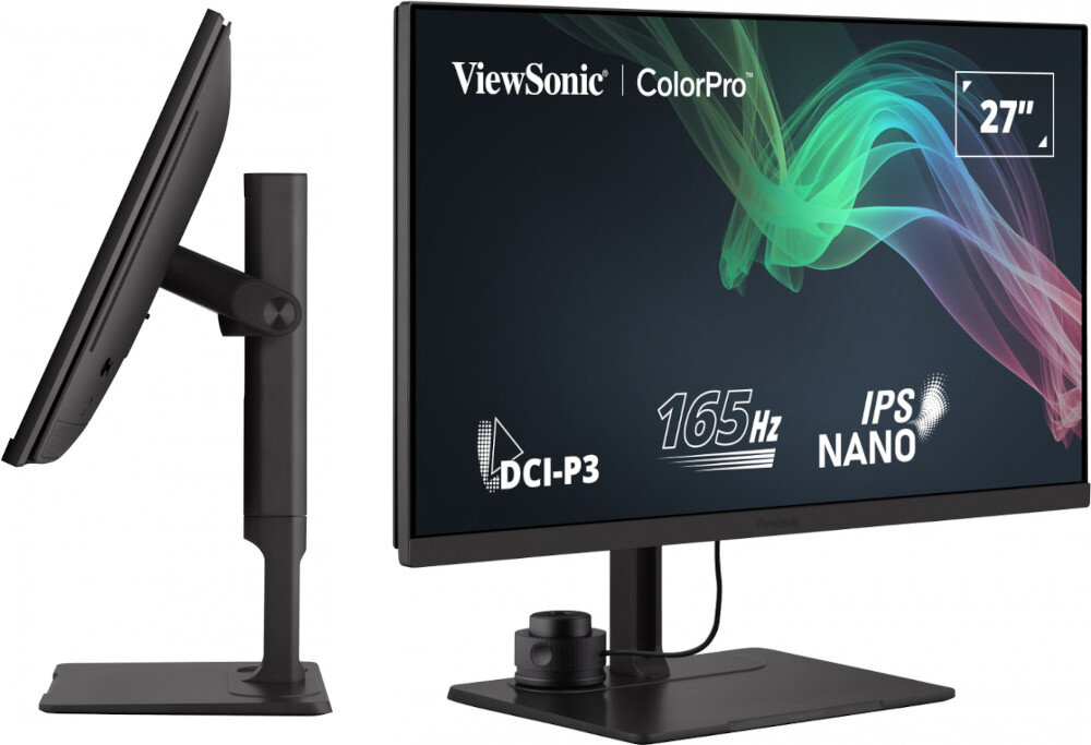 Monitor VIEWSONIC VP Series VP2776 (VS18610) ergonomia regulacja położenie nachylenie