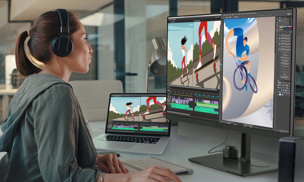 Monitor VIEWSONIC VP Series VP2776 (VS18610) ekran przekątna rozdzielczość szczegółowość