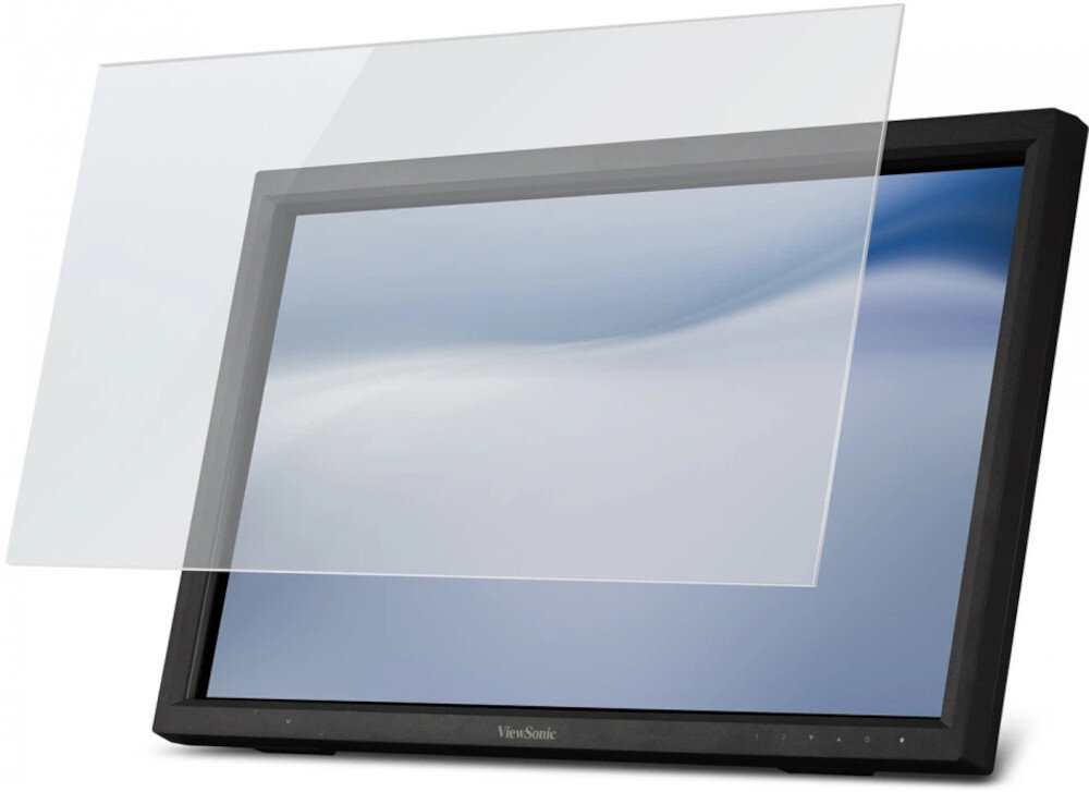 Monitor VIEWSONIC TD2423 (VS18312) ekran powłoka wytrzymałość twardość