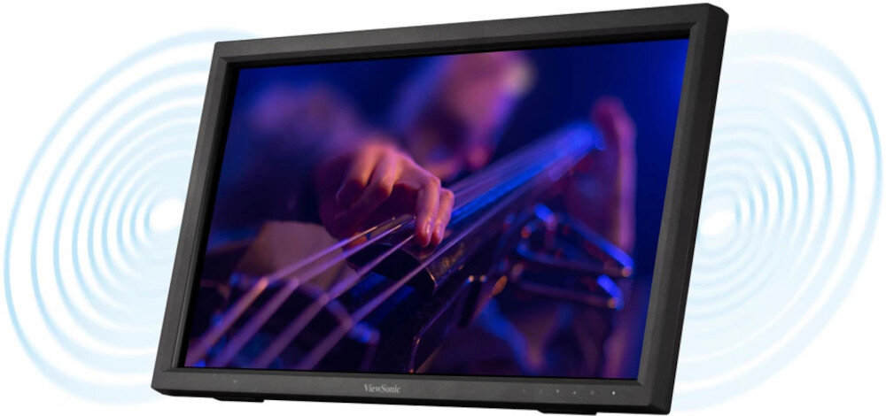 Monitor VIEWSONIC TD2423 (VS18312) dźwięk głośniki jakość audio