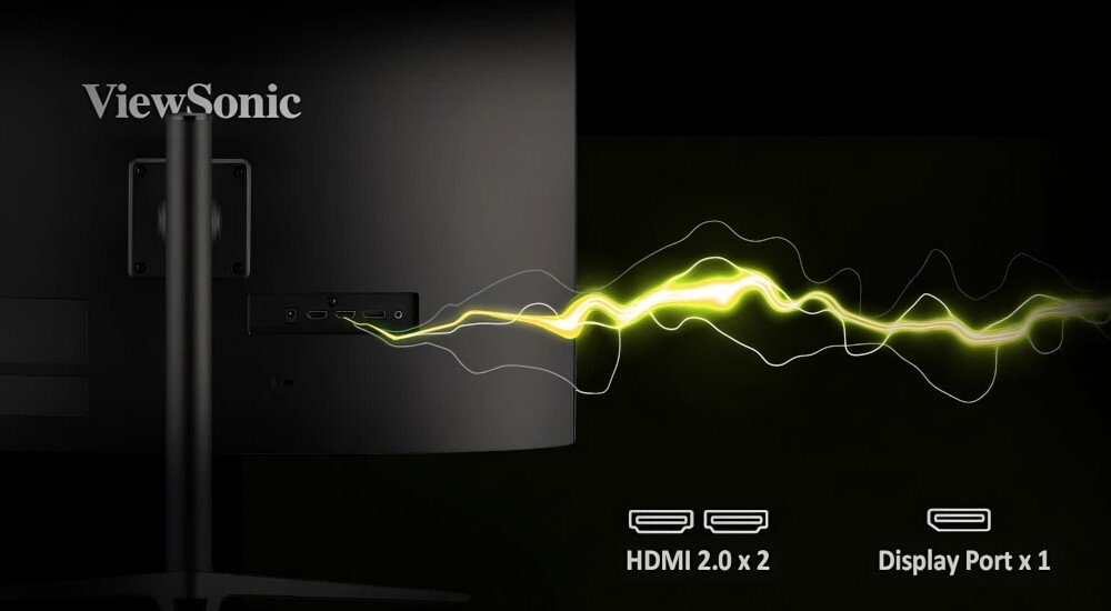 Monitor VIEWSONIC Omni VX2718-2KPC-MHD złącza podłączenie kompatybilność