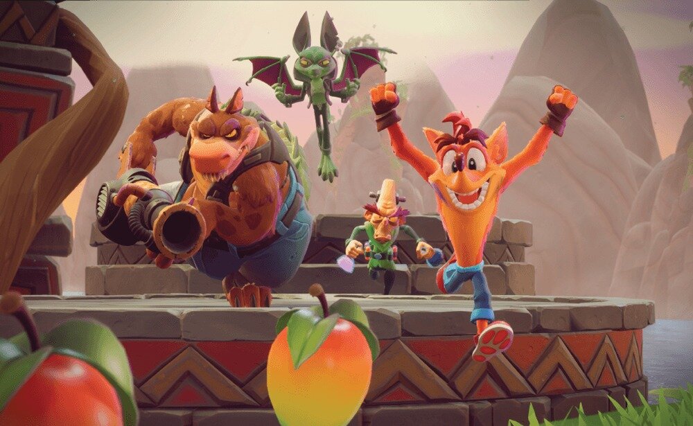 Crash Team Rumble - Edycja Deluxe Gra podbij świat niebezpieczeństwo drużyna walka mapy tryby nagrody