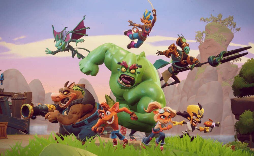 Crash Team Rumble - Edycja Deluxe Gra podbij świat niebezpieczeństwo drużyna walka mapy tryby nagrody