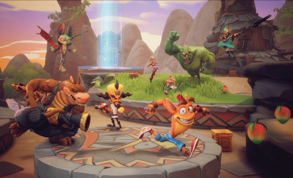 Crash Team Rumble - Edycja Deluxe Gra podbij świat niebezpieczeństwo drużyna walka mapy tryby nagrody