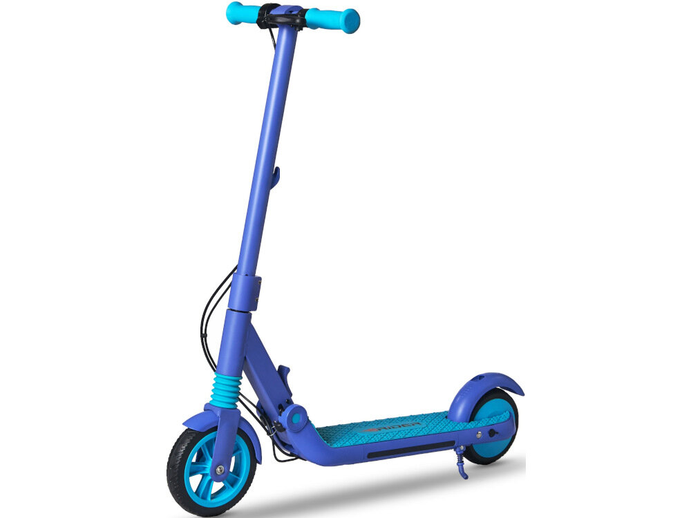 Hulajnoga elektryczna RIDER Bulet Niebieski stylowa wydajna wygodna do poruszania sie po miescie