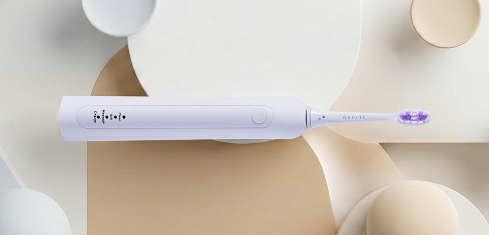 Szczoteczka soniczna SEYSSO Carbon Basic bialy DCT Dynamic Cleaning Technology