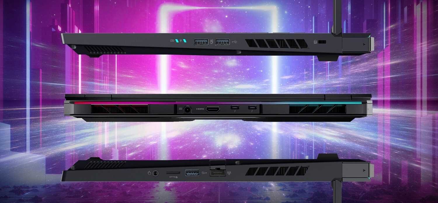 Laptop ACER Predator Helios PH16-71 - Thunderbolt 4 USB-C HDMI
