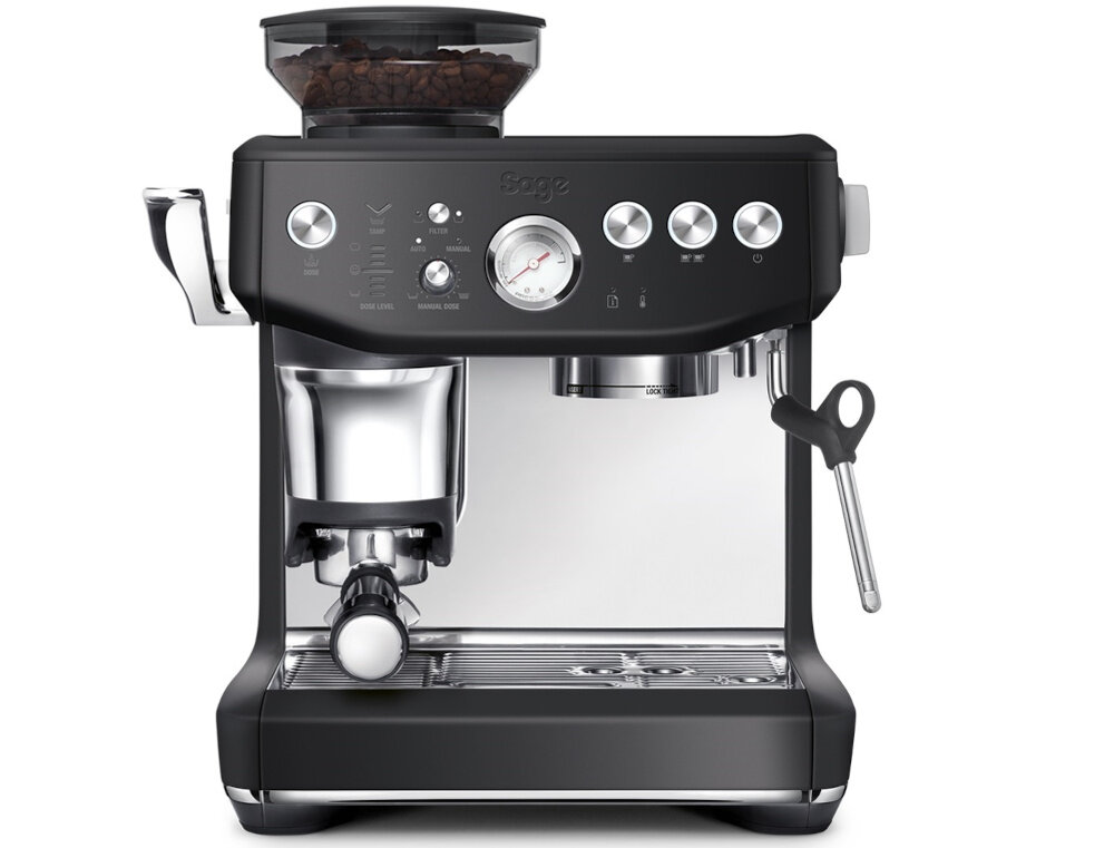 SAGE Кофемашина Barista SES876BST4EEU1, 25 настроек толщины помола, бак емкостью 2 литра