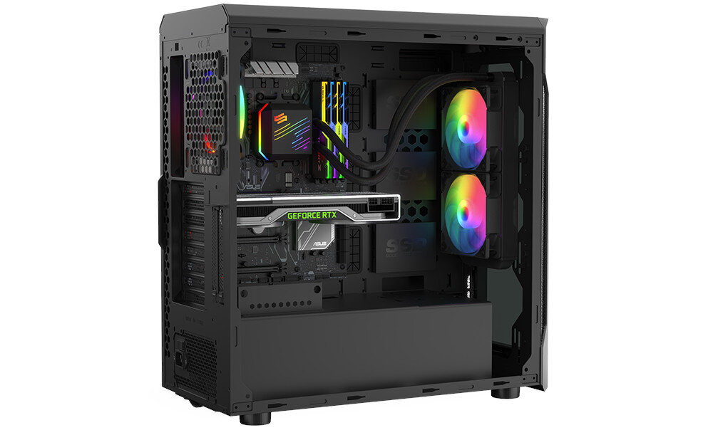 Chłodzenie wodne SILENTIUM PC Navis Evo ARGB 240 pompa bieguny odpornosc