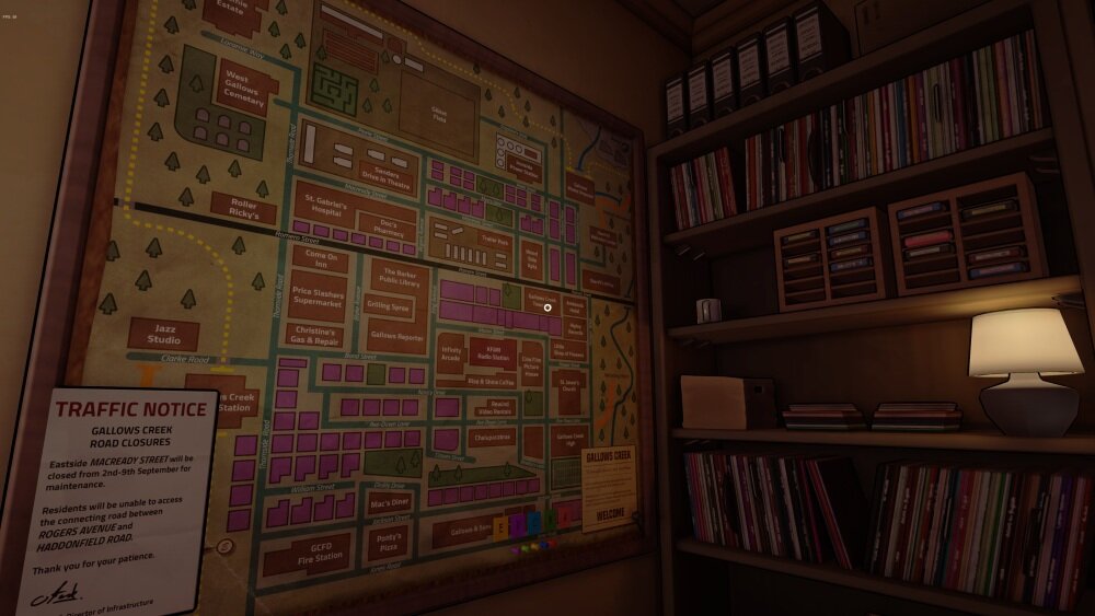 Killer Frequency Gra częstotliwość narracja pierwszoosobowa radiowiec zagadki ratowanie zabójca ocalenie życia decyzje retro