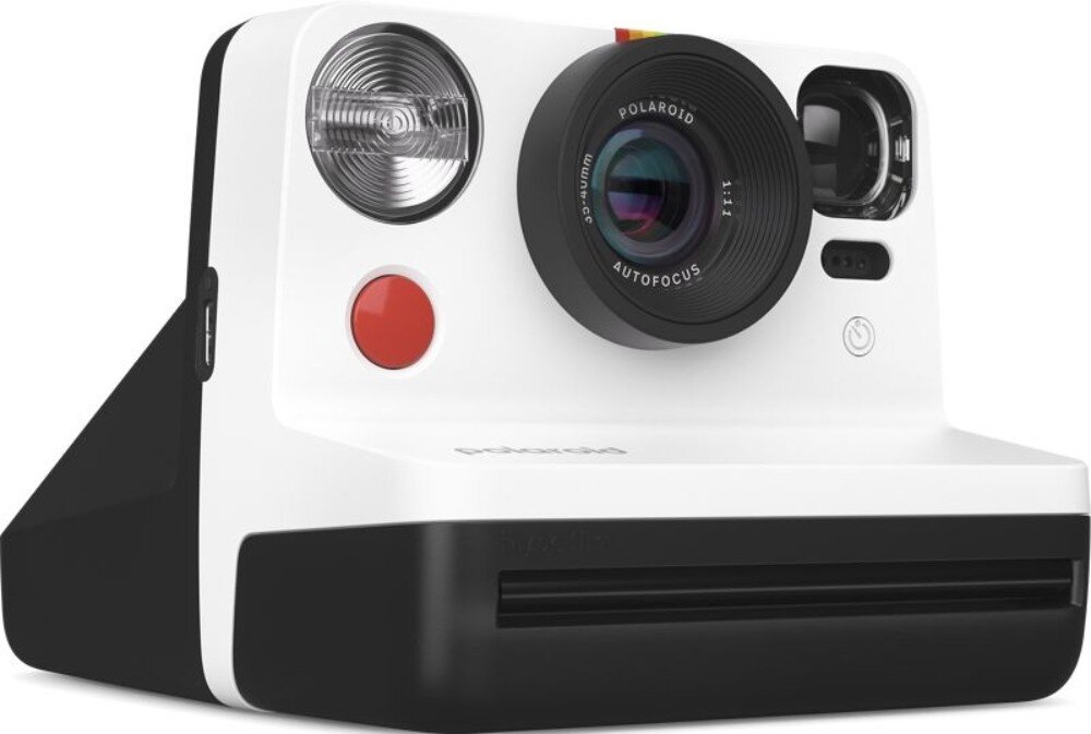 Aparat POLAROID Now Gen 2 Biało-czarny wygląd obudowa styl materiały recykling