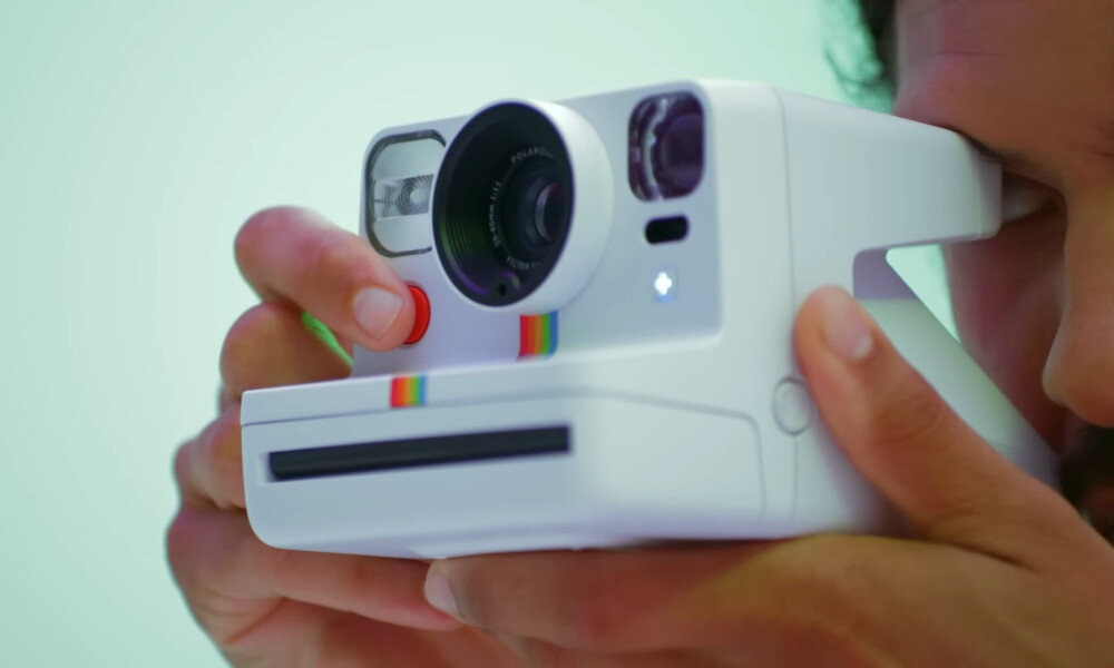 Aparat POLAROID Now + Gen 2 Zielony obiektyw ogniskowa działanie