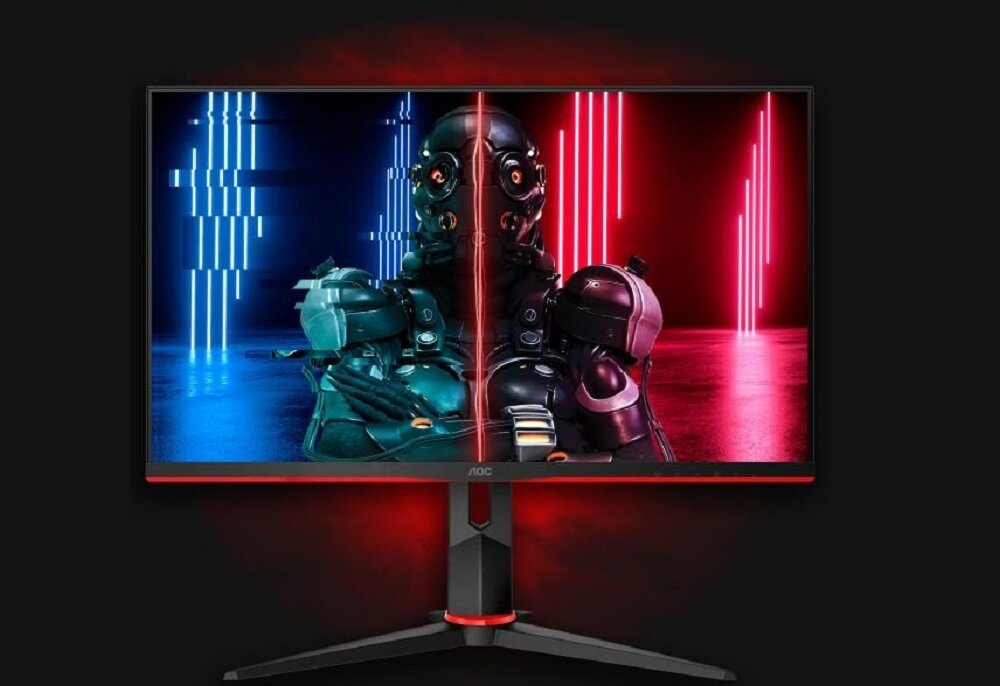 Monitor AOC Gaming Q24G2A/BK 23.8" 2560x1440px 165Hz IPS 1 ms niskie
