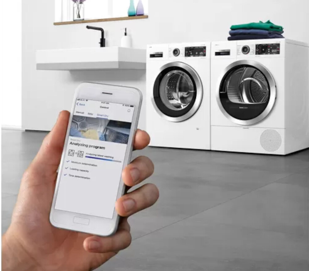 Suszarka BOSCH WQB245ASPL wifi siec aplikacja programy