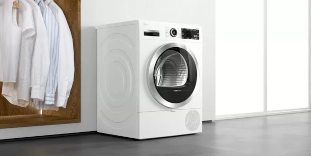 Suszarka BOSCH WQB245ASPL czujniki temperatura pranie
