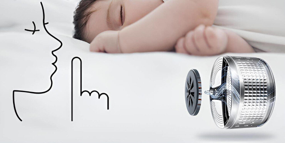 HAIER HD90-A3Q979U1-S suszarka silnik inwerterowy drgania oszczędność energia