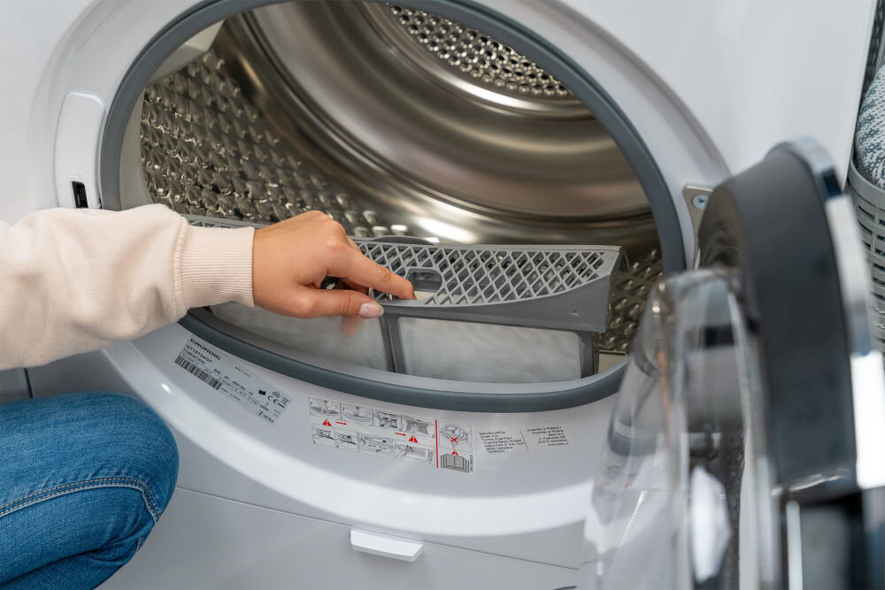Suszarka GRUNDIG GT76724GP filtracja filtr podwojny