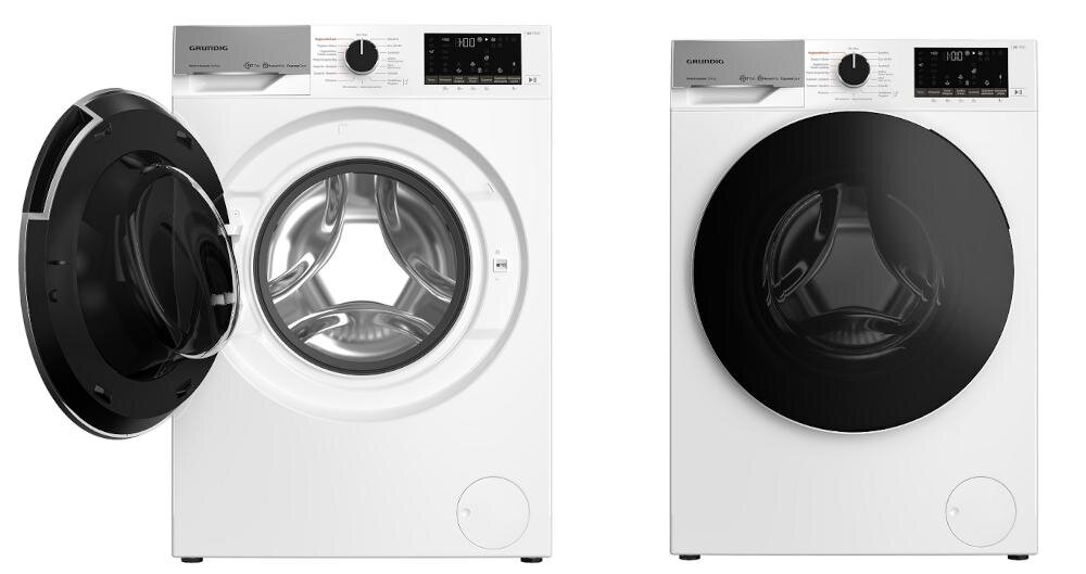 GRUNDIG GD7P5104427WPB suszarka pralka przestrzeń łazienka pranie suszenie pojemność bęben