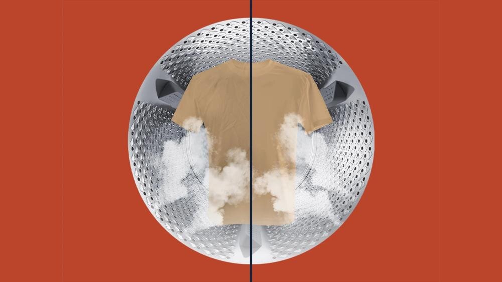 GRUNDIG GD7P5104427WPB szybkie pranie mini zabrudzona odzież