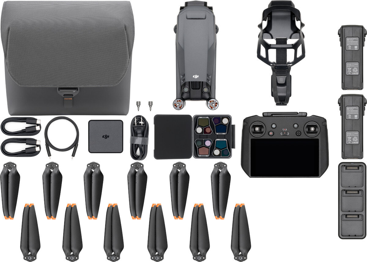 Dron DJI Mavic 3 Pro Cine Premium Combo opakowanie zestaw zawartość akcesoria dodatki