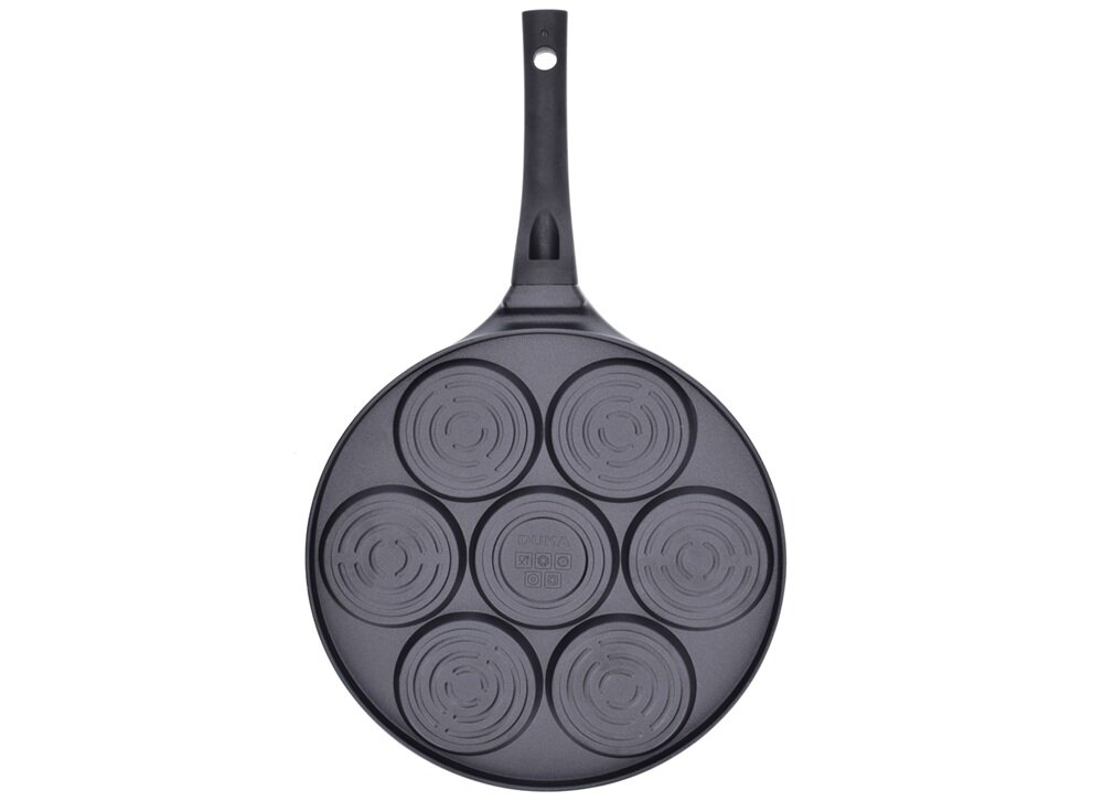 Patelnia DUKA Krispa Pancake - 26 cm wygodne smażenie, można myć w zmywarce, równe naleśniki