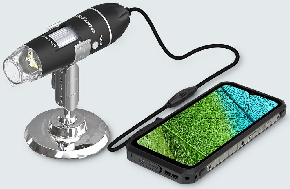 Mikroskop cyfrowy ULEFONE C01 stojak