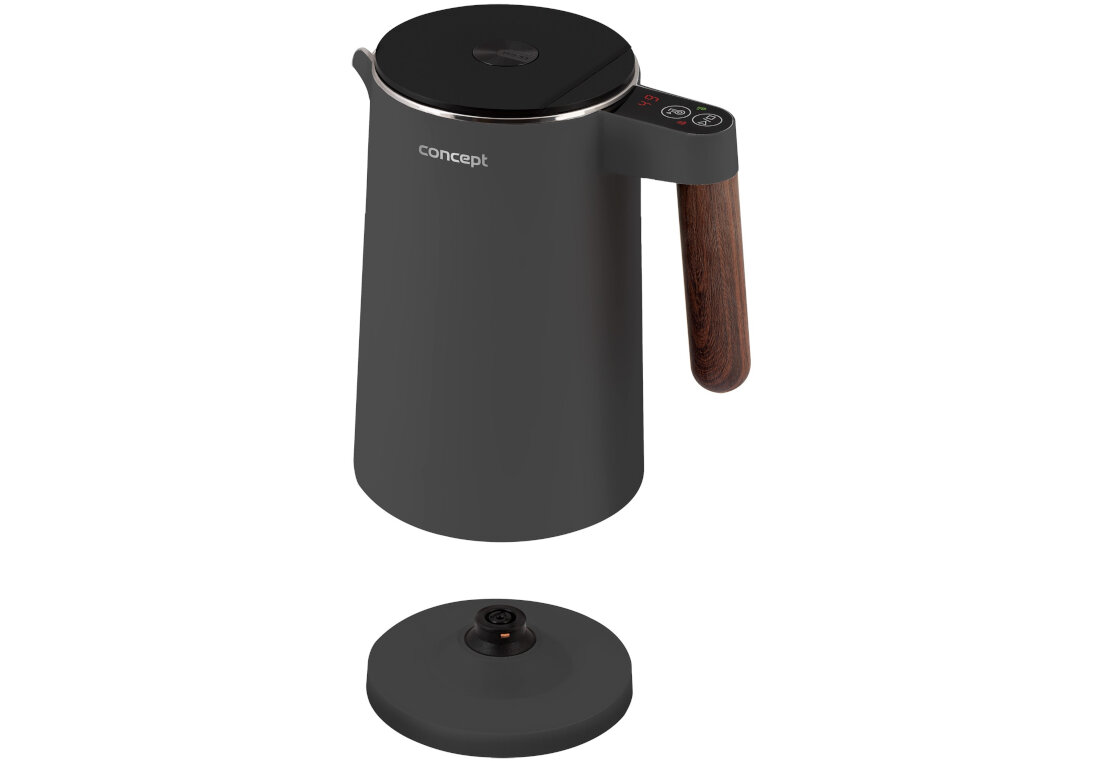 Czajnik CONCEPT RK3305 Szary ergonomia