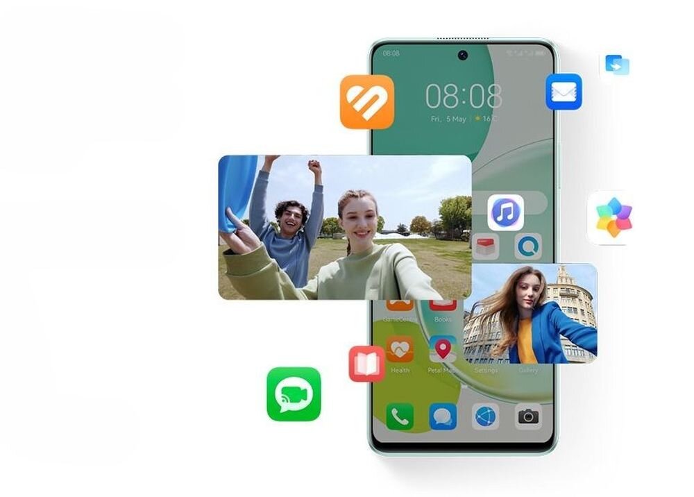 Smartfon HUAWEI Nova 11i ekran bateria aparat procesor ram pamięć pojemność rozdzielczość zdjęcia filmy opis dane cechy blokady system łączność wifi bluetooth obudowa szkło odporność porty muzyka transfer sieć przekątna matryca waga czujniki oled amoled ips