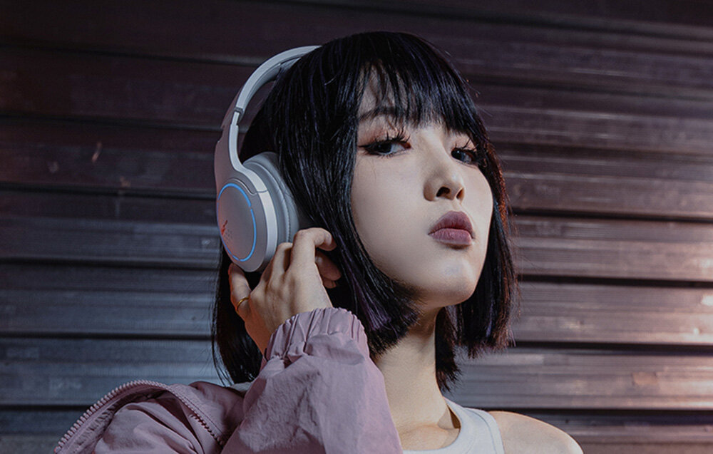 Słuchawki EDIFER Hecate G2BT przetworniki jakość dźwięk pracy komunikacja podświetlenie RGB połączenie ergonomia dopasowane 