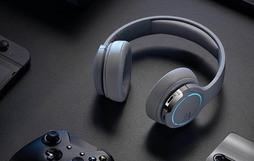 Słuchawki EDIFER Hecate G2BT przetworniki jakość dźwięk pracy komunikacja podświetlenie RGB połączenie ergonomia dopasowane 