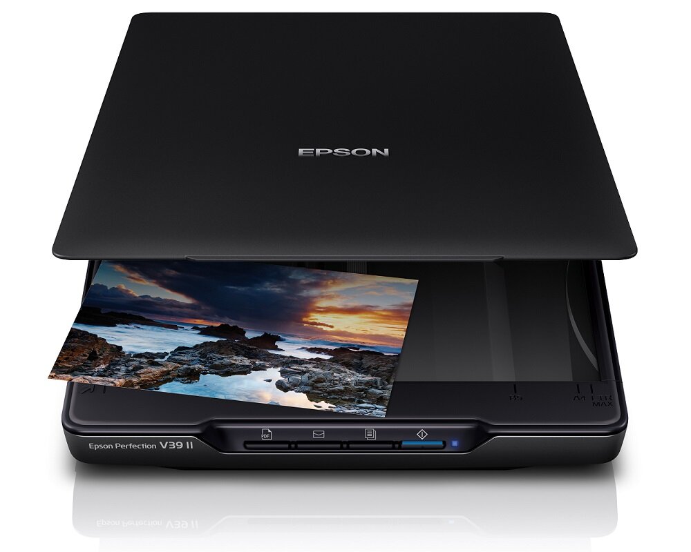 Skaner EPSON Perfection V39II Wyraźne detale naturalne kolory Szybkość wydajność Intuicyjne oprogramowanie