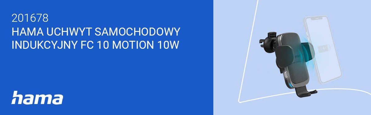 zdjęcie UCHWYTU SAMOCHODOWEGO INDUKCYJNego FC 10 MOTION 10W