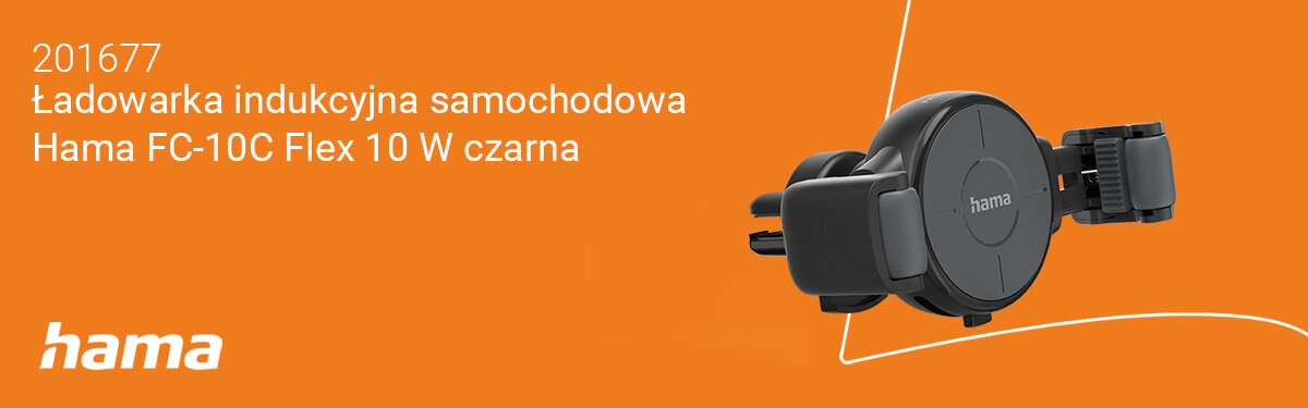 zdjęcie UCHWYTU SAMOCHODOWEGO INDUKCYJNY FC 10 FLEX SET 10W