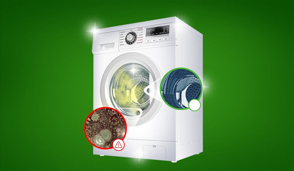 Odkamieniacz do pralki CALGON Hygiene+ 1 kg niskie zuzycie pradu