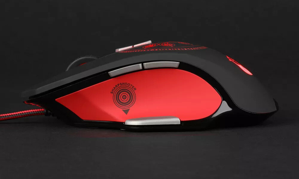 Mysz KONIX Drakkar Heimdall RGB przyciski funkcje działanie