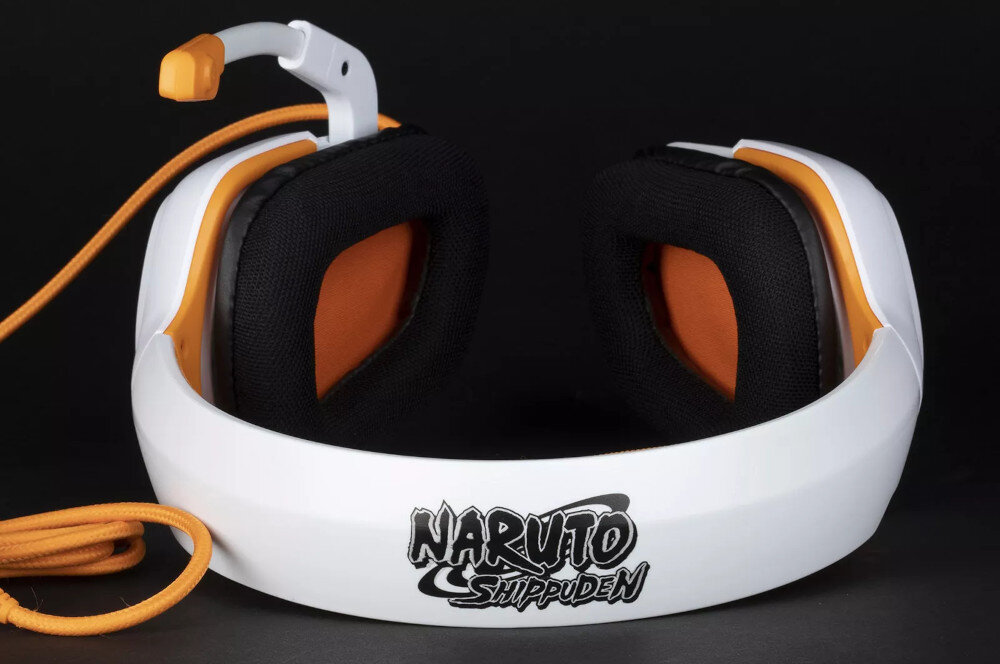Słuchawki KONIX Naruto Akatsuki parametry dźwięk jakość